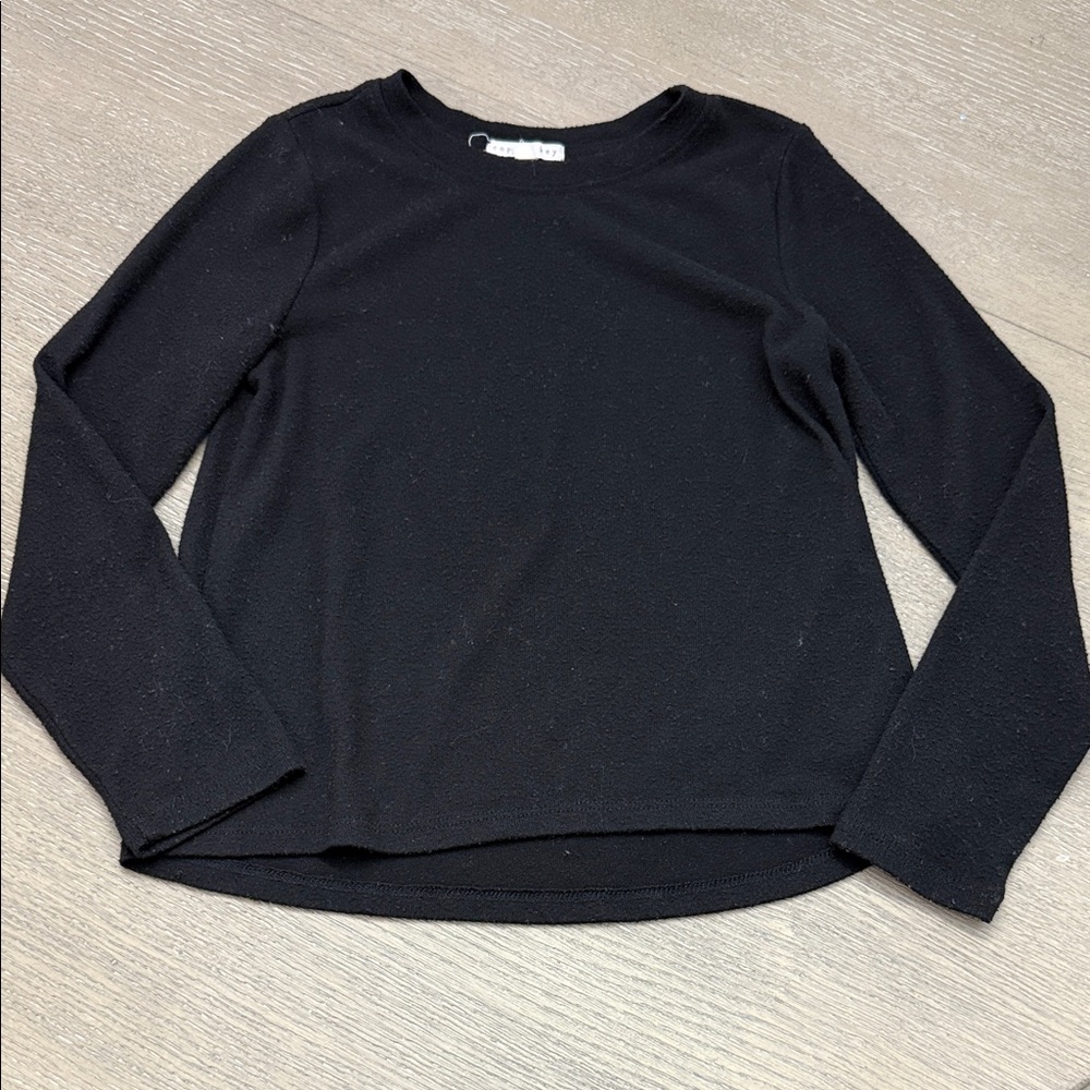 Classic Black Long Sleeve Top